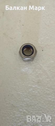 Гайка стопорна M12 – неръждаема, DIN 985 (A2),100бр., снимка 4 - Други машини и части - 51338631