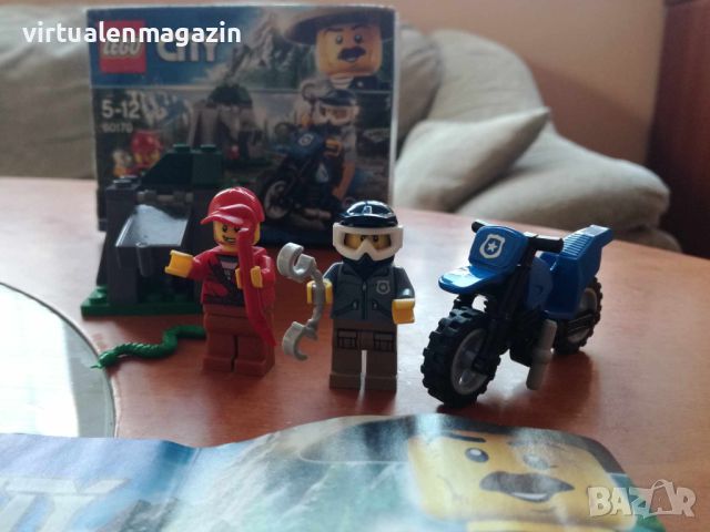 Конструктор Лего - Lego Police 60170 - Off-Road Chase, снимка 4 - Конструктори - 45698653