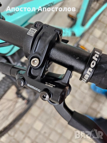 Bianchi Nitron 9.2 carbon. На около 200км шосе., снимка 5 - Велосипеди - 53994645