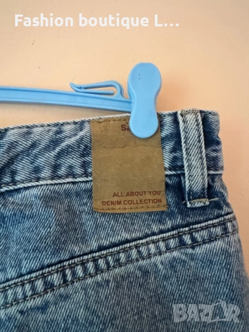 Mom fit дамски дънки 36 размер 100 памук на марката Sinsay 👖👖👖, снимка 6 - Дънки - 52375753