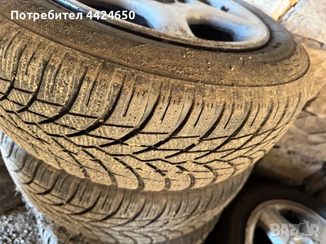 Джанти с гуми 4х100, снимка 2 - Гуми и джанти - 53161409