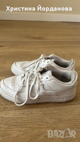 Nike Air Force 1 38 Бели Ниски Кецове, снимка 2 - Кецове - 53464878