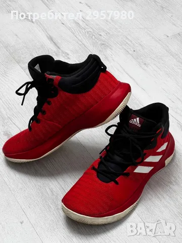 Обувки Adidas Pro Elevate Mid Boys Red 45, снимка 2 - Маратонки - 47244897