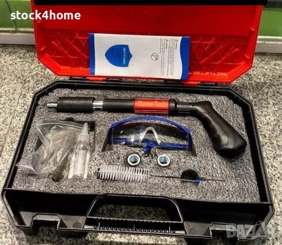 Ръчен пистолет за стоманени пирони CASE11, Подходящ за нитове, за бетонна стена и други