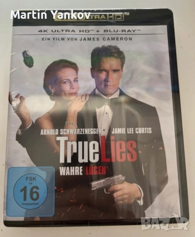 True Lies 4k ultrahd UHD Истински Лъжи blu ray блу рей немско издание 