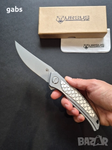 Сгъваем нож SHIROGOROV Quantum"DRAGON" ,CROMAX PM, SH209, снимка 10 - Ножове - 51943400