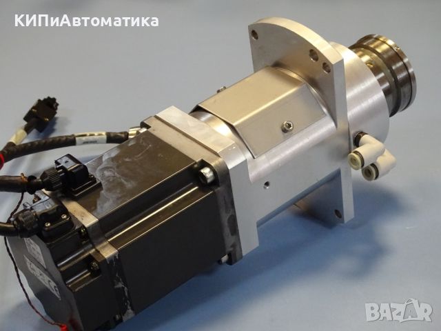 Серво мотор MITSUBISHI HC-UFS43K AC servo motor, куплунг R+W, корпус IPW-070 L23, снимка 8 - Резервни части за машини - 46742872