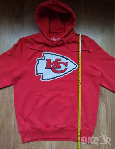 NFL Kansas City Chiefs - мъжки суичър с качулка, снимка 7 - Суичъри - 53432898