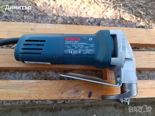 Bosch GSC 160 електрическа ножица за ламарина 1.6 мм., снимка 4 - Други инструменти - 45498258