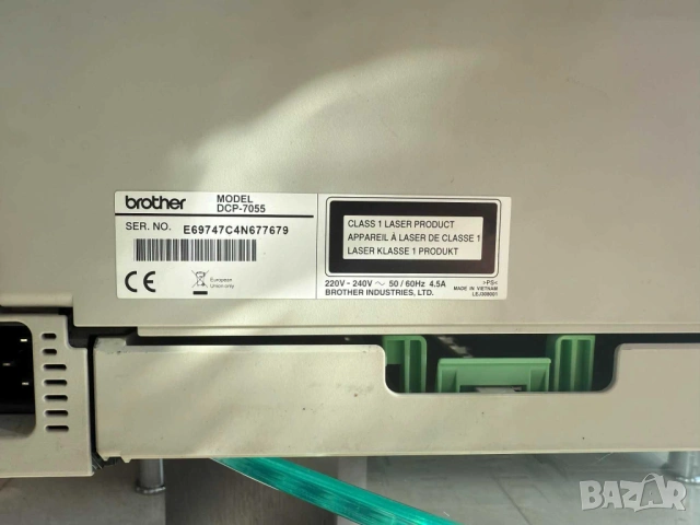 Принтер и скенер brother Dcp7055, снимка 4 - Принтери, копири, скенери - 53153444