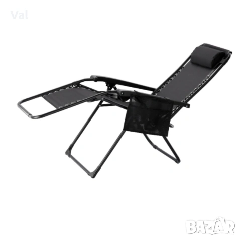 Сгъваем градински шезлонг Zero Gravity - ефект на нулева гравитация за максимален релакс, снимка 11 - Градински мебели, декорация  - 53821942