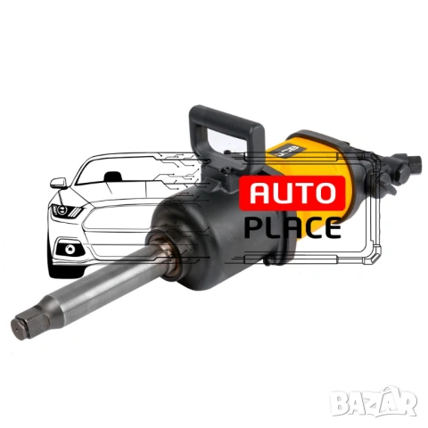 Пневматичен ударен гайковерт с дълъг шпиндел 1″ 4000 Nm JCB, снимка 2 - Други инструменти - 54049048