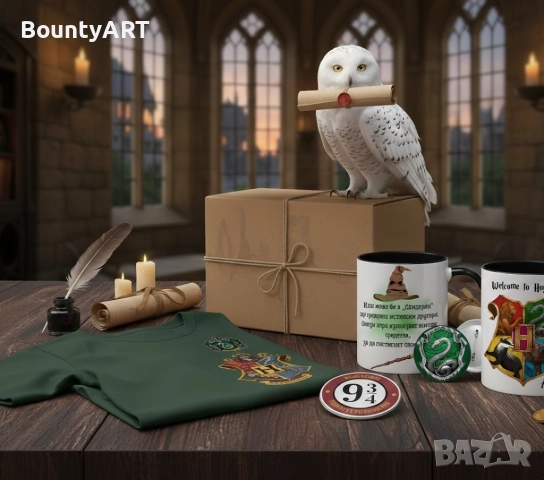 Детски подаръчен комплект Хари Потър, снимка 9 - Арт сувенири - 51353688