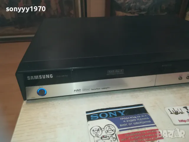 samsung hdd/dvd recorder-внос swiss 0509241339, снимка 3 - Плейъри, домашно кино, прожектори - 47139995