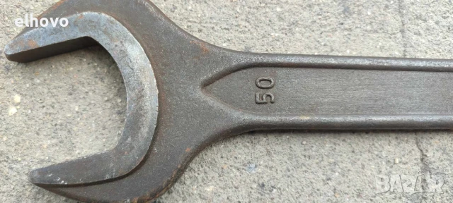 Ключ гаечен, едностранен 50mm, снимка 3 - Ключове - 50484147