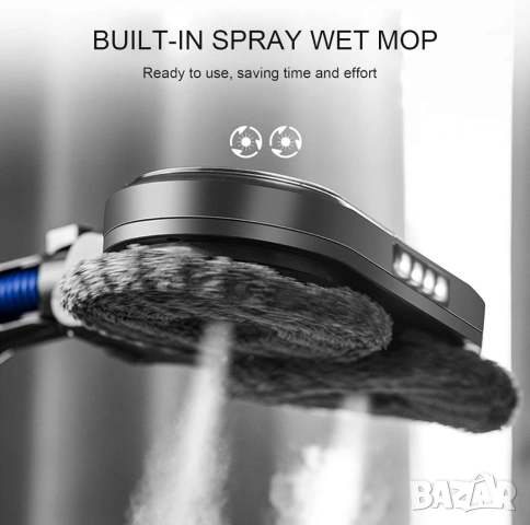 НОВА електрическа моп приставка за Dyson – Wet & Dry Mop, снимка 3 - Прахосмукачки - 53782440