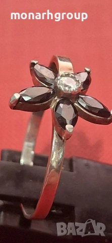 Сребърен пръстен, снимка 3 - Пръстени - 54062931