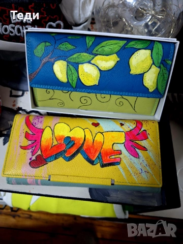 Естествена кожа .Уникати.Портфейли