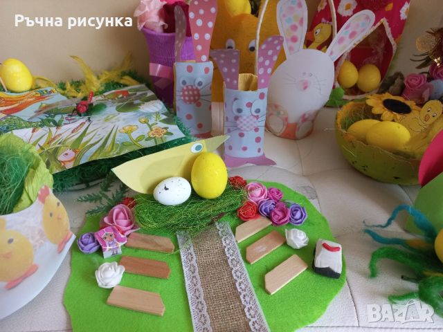Ръчна изработка за детски и Великденски базари, снимка 3 - Декорация за дома - 45382750