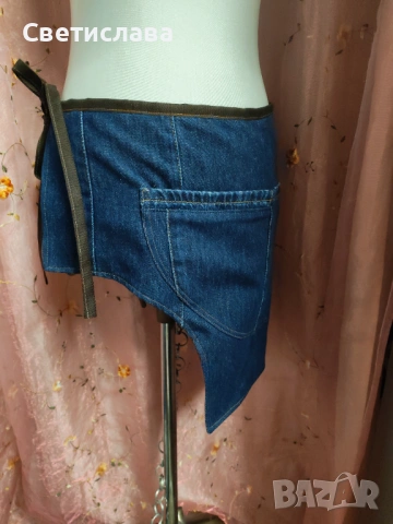 Дънкова престилка за сервитьори