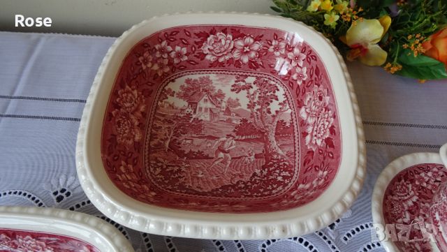 Villeroy & Boch Germany Rusticana red  Със забележки , снимка 3 - Прибори за хранене, готвене и сервиране - 45176662