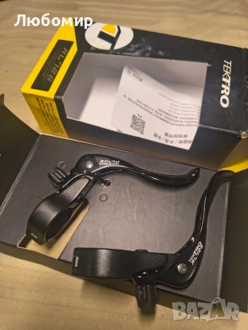 Нови спирачни лостове за велосипеди Tektro RL726 Cyclo Cross с горно монтиране, черни, 26.0 мм , снимка 4 - Велосипеди - 53854396