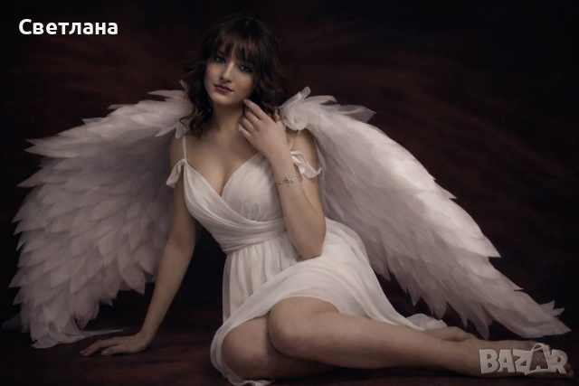 Ангелски крила за фотосесии по поръчка 