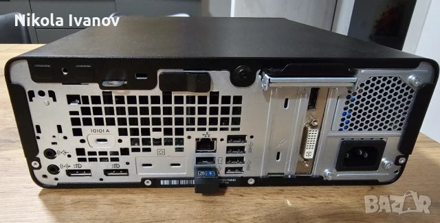 HP EliteDesk 705 G5 SFF AMD Ryzen 7 3700 4.40 Ghz | 16GB RAM | 1TB SSD + 1TB HDD |GT 730 2GB|Wifi+BT, снимка 2 - Работни компютри - 52774754