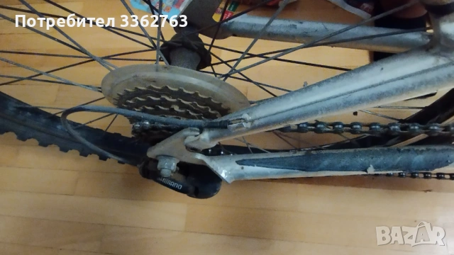 Алуминиев велосипед 24" с амортисьори, снимка 4 - Велосипеди - 53790880