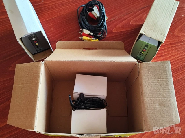 Wireless Audio Video Link - TV AV Transmiter Technika, снимка 5 - Приемници и антени - 53631915