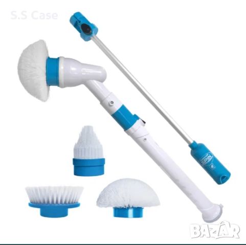 Електрическа четка за почистване на баня Spin scrubber, снимка 4 - Други стоки за дома - 45538974