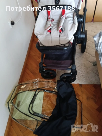 Детска бебешка количка като нова изпрана, снимка 3 - Детски колички - 52988653