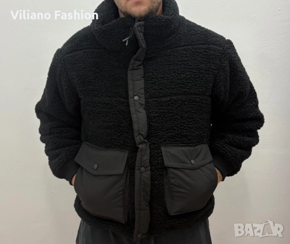 Мъжко зимно яке без качулка, снимка 3 - Якета - 52255803