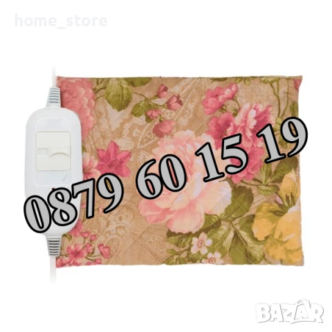 Електрическа възглавница размер 44 х 50 см, 20/40W, 2 год. гаранция, снимка 3 - Възглавници - 52162477