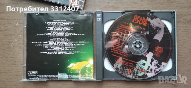 2 CD диск на AC/DC Live, снимка 3 - CD дискове - 53735337