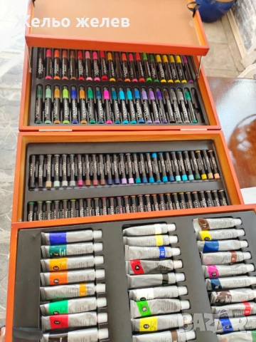 Куфар с бой,маркери, фулмастри, снимка 5 - Рисуване и оцветяване - 51700306