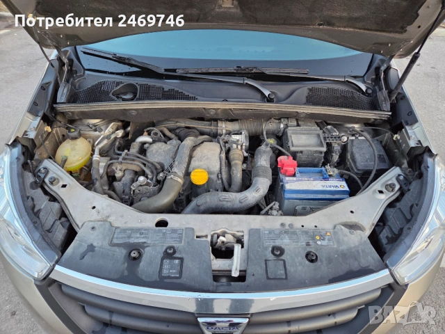 Dacia Dokker 1.5 dCi 2015 г., снимка 5 - Автомобили и джипове - 53747528