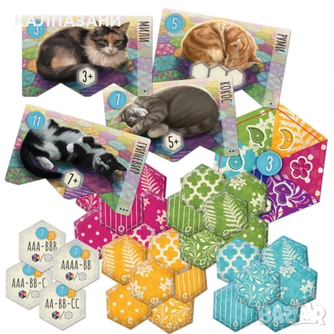 КАЛИКО - НАСТОЛНА ИГРА - БАЗОВА 77255-BG, снимка 3 - Настолни игри - 51690596