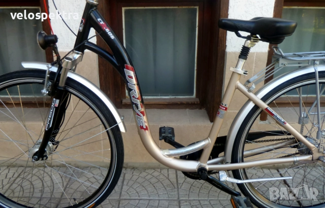 ДРАЙВ ! 28 цола капли ! Алуминиев- елегантен ! Шимано Нексус-7 Германия!, снимка 5 - Велосипеди - 52219157