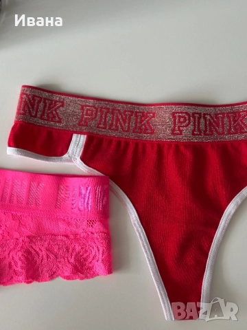 Бельо Victoria Secret, Pink, снимка 5 - Бельо - 51710453