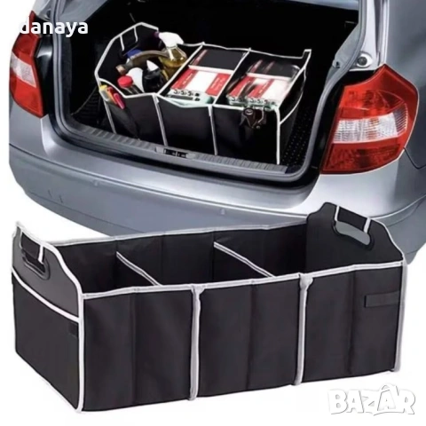 6496 Органайзер за багажник на кола с отделения, снимка 6 - Аксесоари и консумативи - 54015749