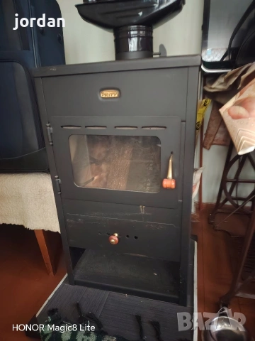 чисто нова печка на дърва Прити, снимка 3 - Отоплителни печки - 54148766