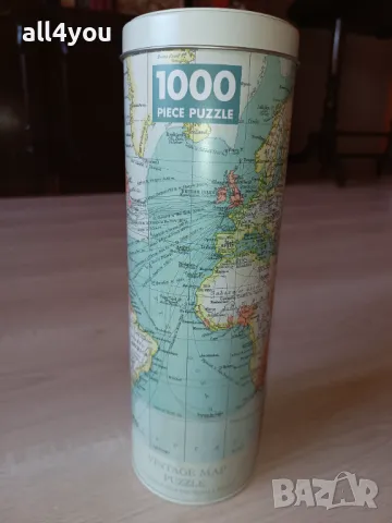 НОВ пъзел! Robert Frederick Vintage Map 1000 части, снимка 2 - Пъзели - 47157315