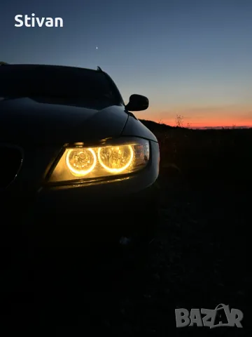 Жълта LED Angel Eyes крушка за BMW E90/91 LCI, снимка 1 - Аксесоари и консумативи - 48092650