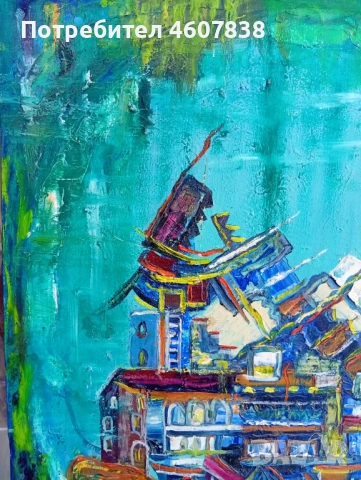 Картина 47/42 см, снимка 5 - Картини - 54245290