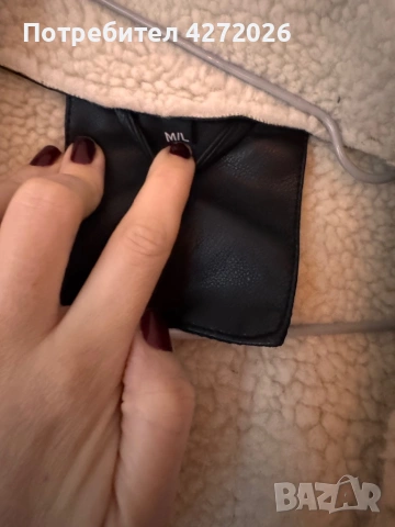 Дамско кожено яке, снимка 3 - Якета - 53499000