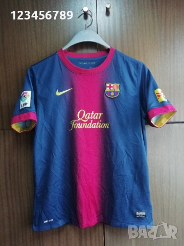 Barcelona Messi Nike оригинална тениска фланелка Барселона Меси , снимка 2 - Тениски - 52249359