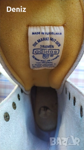 Оригинални ретро кънки за лед — Adidas, снимка 10 - Зимни спортове - 53633495