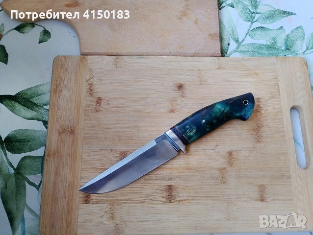 ловен нож + 2 сатъра подарък към ножа , снимка 6 - Ножове - 53381732