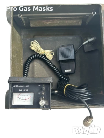 Военна Радиостанция Radio Monacor CB12 Безплатен Граждански Канал 27 MhZ по целият свят Германия 197, снимка 3 - Други инструменти - 50630860